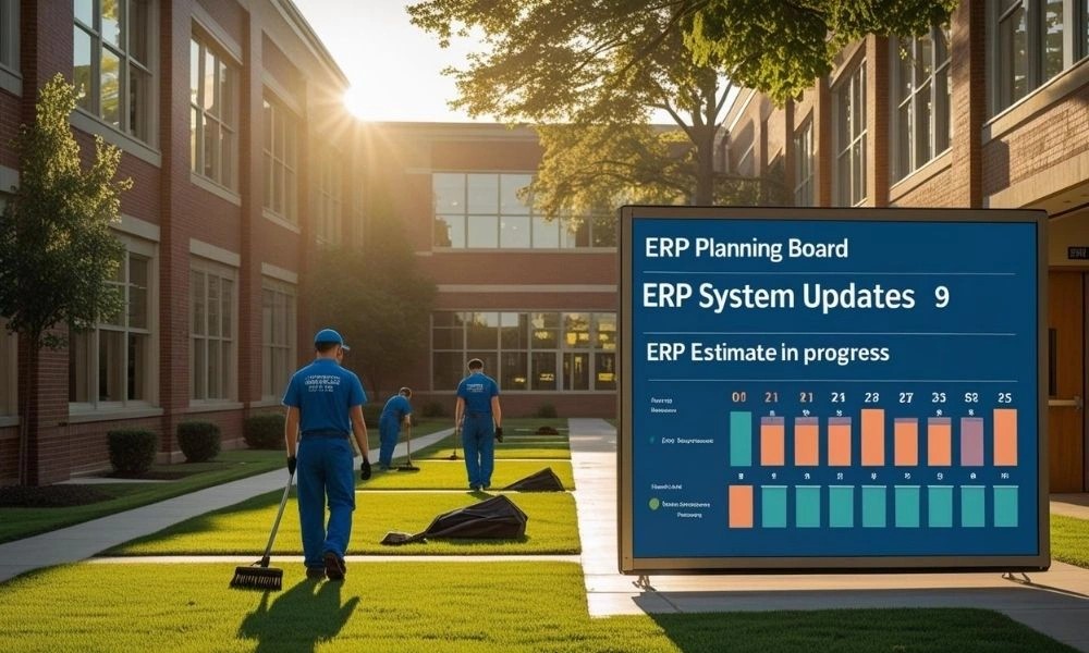 Summer maintenance and digital upgrades in college