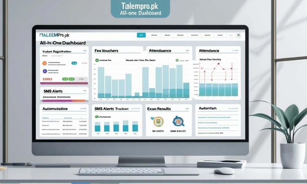 TaleemPro.pk Education & Learning Management System dashboard