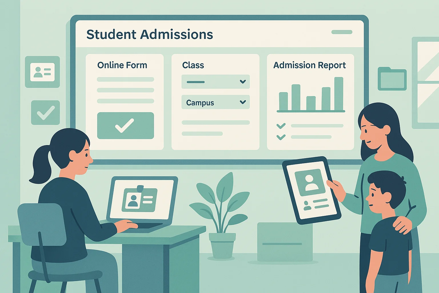 Online Students Admission and Enrollment Management System in Pakistan