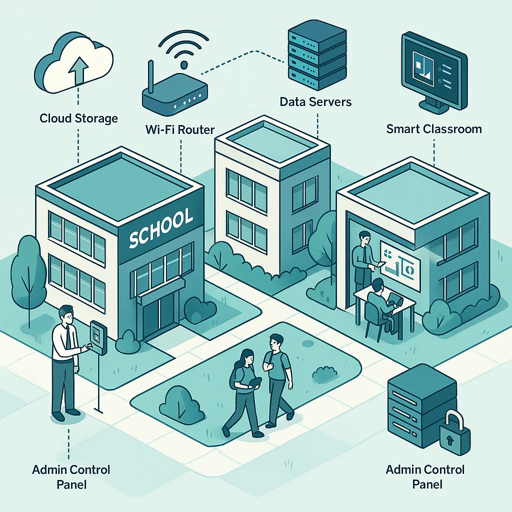 Assessment Management System Dashboard in School Software