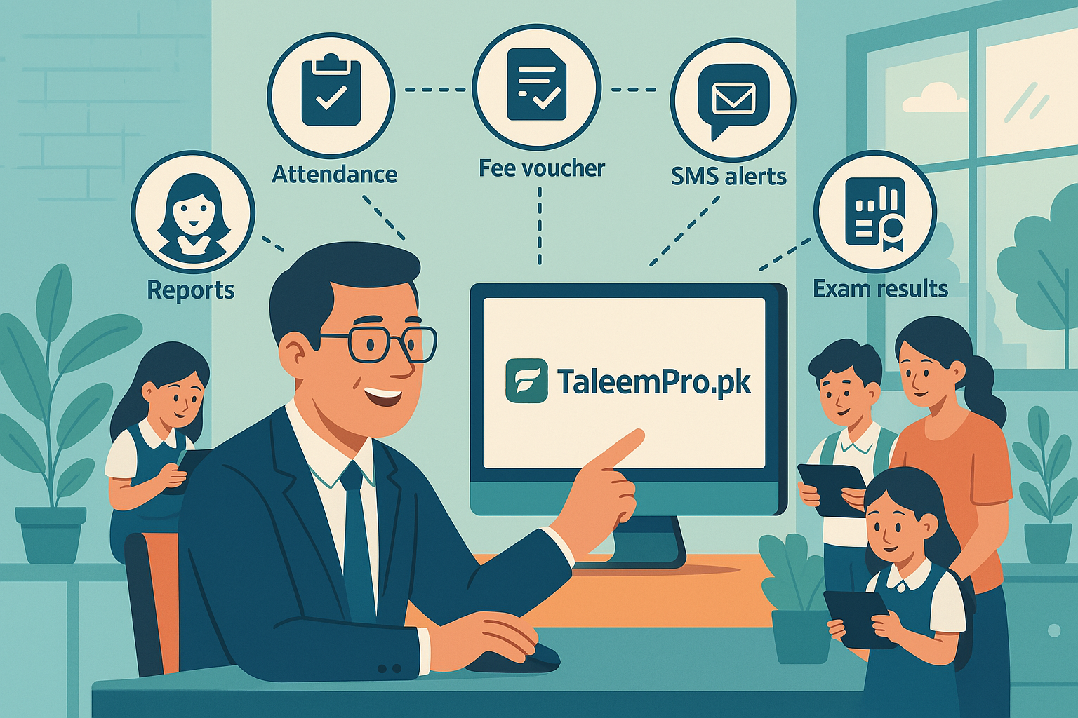 Why choose Taleempro for a smart fee system?
