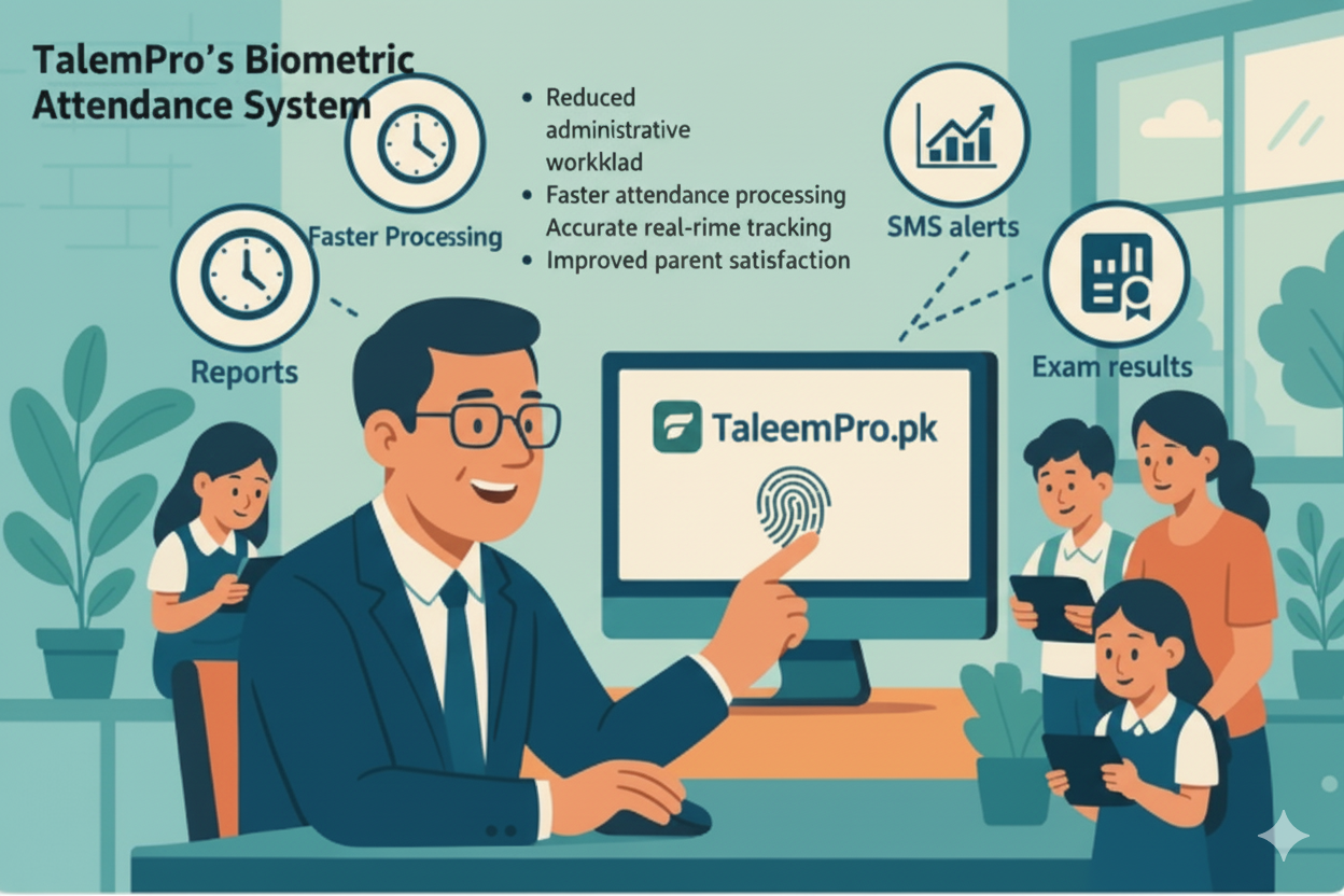 Digital Attendance System for Schools Pakistan