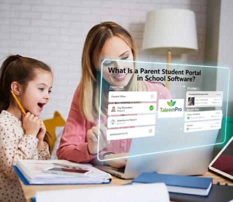 TaleemPro parent portal dashboard