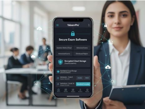 secure school exam software Pakistan