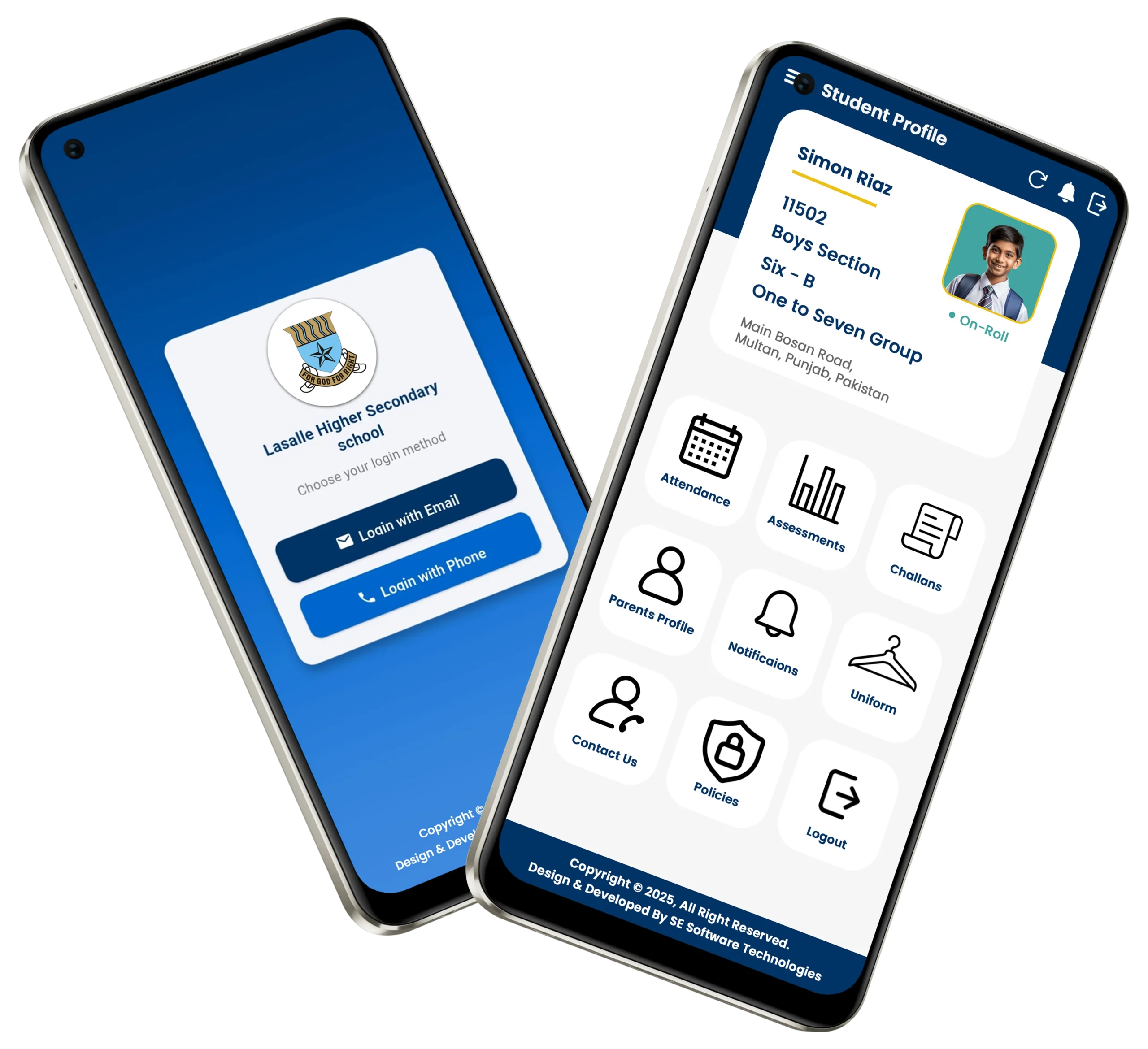 school management mobile app