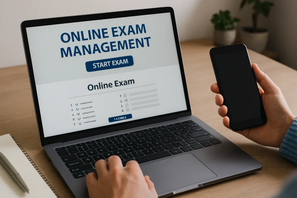 online exam mangement system