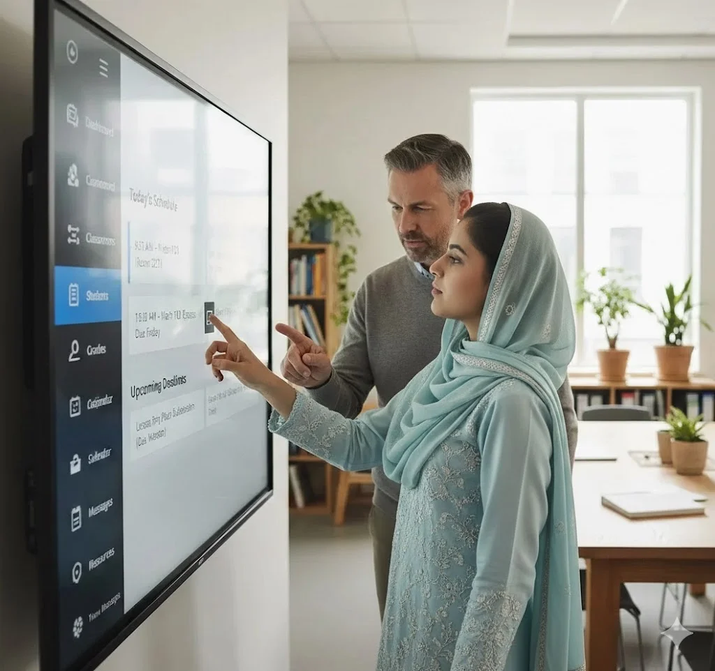 teacher portal management system for schools taleempro