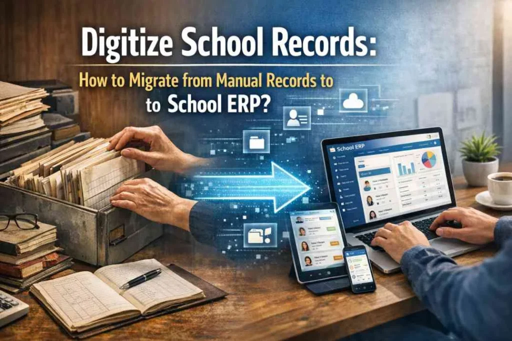 Digitize School Records: How to Migrate from Manual Records to School ERP?
