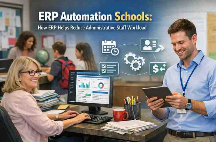 ERP Automation Schools: How ERP Helps Reduce Administrative Staff Workload