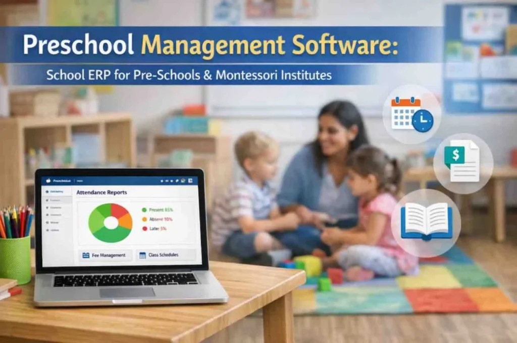 Preschool management software: School ERP for Pre-Schools & Montessori Institutes