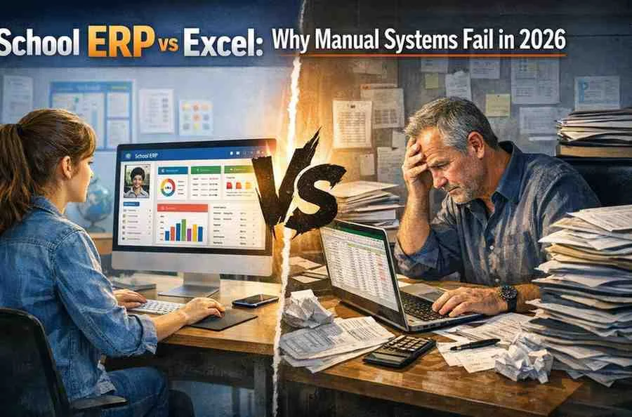 School ERP vs Excel: Why Manual Systems Fail in 2026